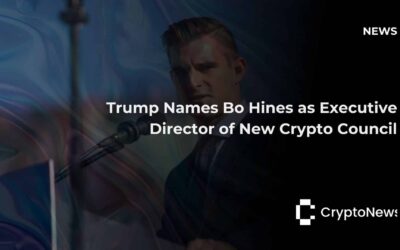 Trump Names Bo Hines as Executive Director of New Crypto Council