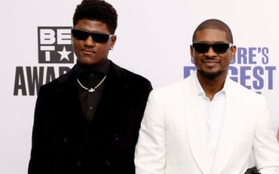 USHER AND TAMEKA FOSTER’S SON, NAVIYD, RANG IN HIS 16TH BIRTHDAY AT HIS DAD’S CONCERT