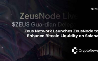 Zeus Network Launches ZeusNode to Enhance Bitcoin Liquidity on Solana