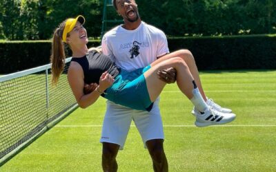 Gaël Monfils and Elina Svitolina’s love story began with an Instagram photo