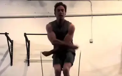 Hugh Jackman stuns 34 million followers with his impressive jump rope skills after live show mishap