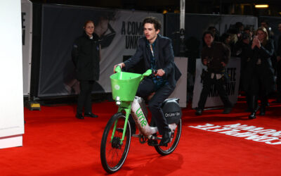 Timothee Chalamet cops $118 fine for red carpet bike stunt