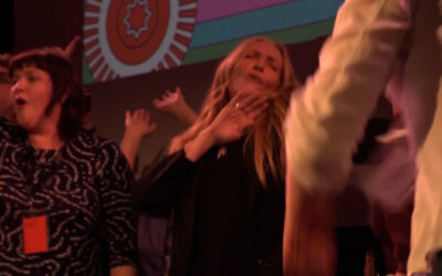 Toni Collette surprises fans on stage at Muriel’s Wedding screening in Glasgow