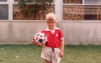 ‘Feeling very lucky’: David Beckham reflects on his life and career with sweet throwback snaps to mark his 50th birthday