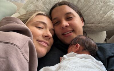 Sam Kerr and Kristie Mewis announce the birth of their son