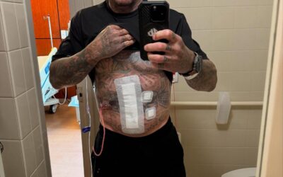 ‘Sorry to put you though this’: Carey Hart apologises to Pink after landing himself in hospital again
