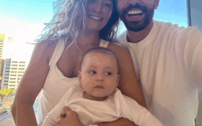 Erin McNaught and Stace Cadet’s son Obi Brooks Kotaras diagnosed with brain tumour