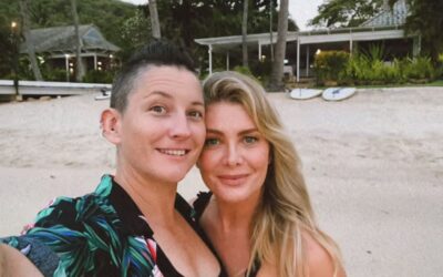Natalie Bassingthwaighte celebrates two-year anniversary with partner Pip Loth: ‘No one has ever looked at me like you do’
