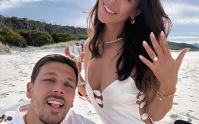 Radio host Brittany Hockley and Swiss football player Ben Siegrist tie the knot