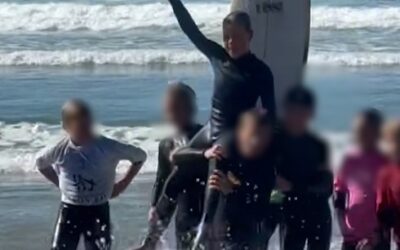 ‘So happy for my boy’: Chris Hemsworth couldn’t be prouder as son Sasha wins first major surf comp