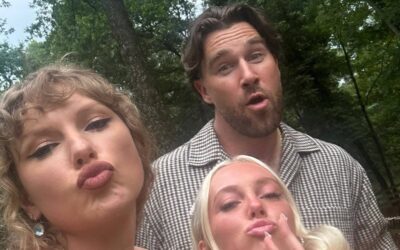 Taylor Swift and Travis Kelce spotted at intimate backyard wedding