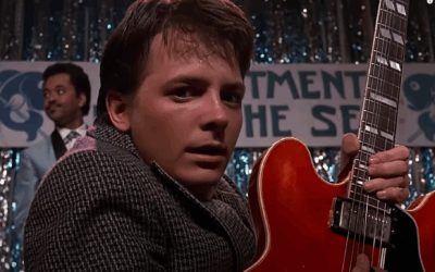Where is Marty McFly’s guitar? The search is on for iconic Back to the Future prop four decades later