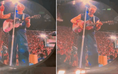 Coldplay’s Chris Martin cheekily warns audience after viral jumbotron moment