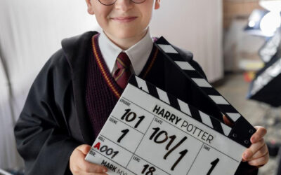 Fans offered a first look of actor Dominic McLaughlin in character as Harry Potter as production of TV show commences