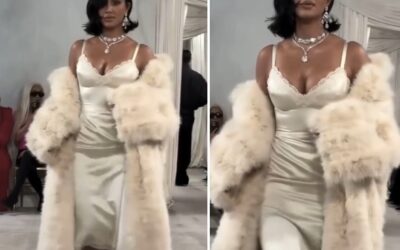 Kim Kardashian’s surprise act during Paris Fashion Week as close friend Lauren Sánchez watches on