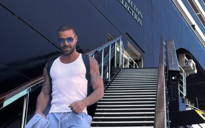 Now the Bezos wedding is over, stars have found a new place to flaunt their wealth – on board the Ritz Carlton’s newest superyacht
