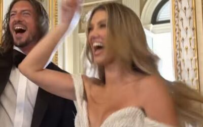 Thunderstruck! Delta Goodrem shares brilliant Aussie detail from her wedding reception